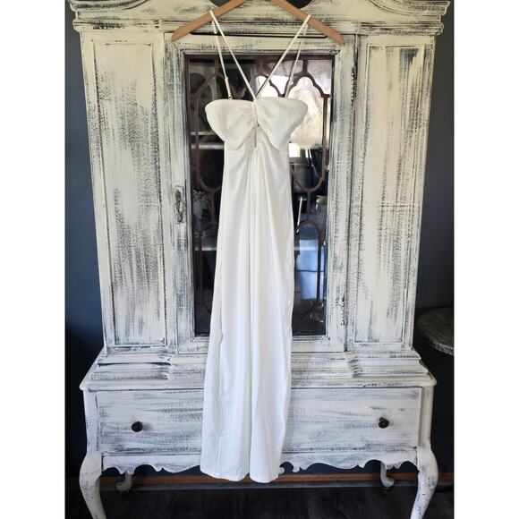 LSPACE Ellery Halter Cutout Dress - New Large - Picture 5 of 5